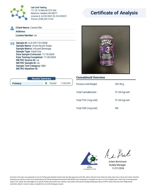 100 Mg Grape pdf &bull; CannaElite